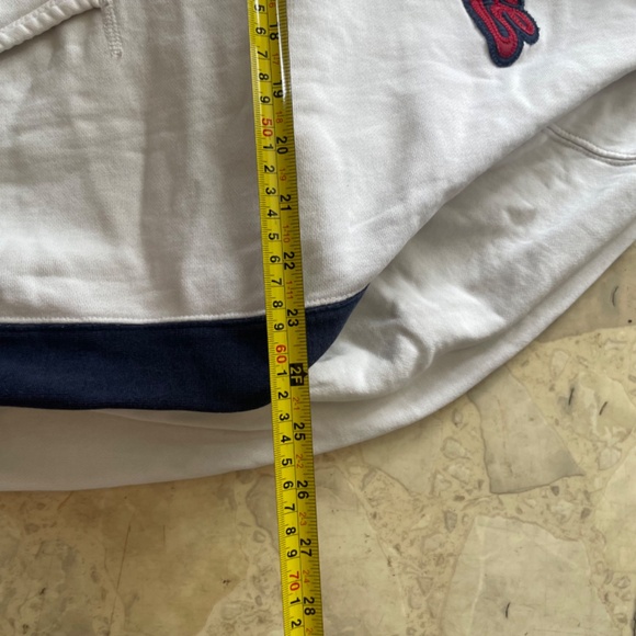 Y2K Vintage 555 Soul White Red Varsity Zip-Up Jacket - Picture 6 of 8